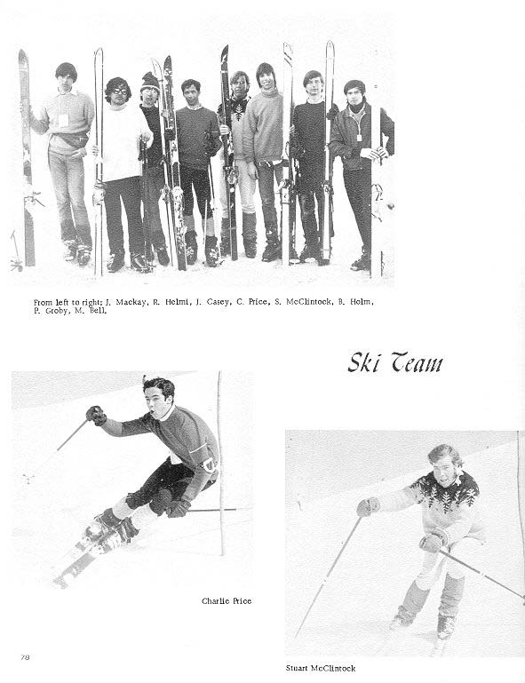 Villa Saint Jean International School  1970 Yearbook Le Chamois Sports p78